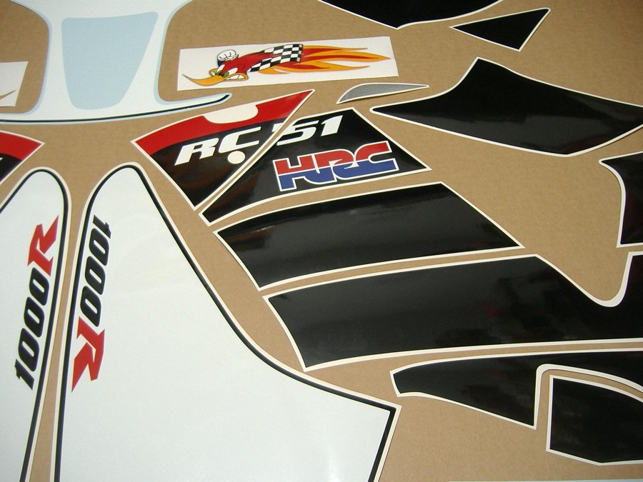 Aufkleber Jardine Nicky Hayden Sticker decal RVT VTR SP1 SP2 RC51 