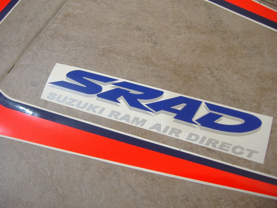 GSX-R 750 SRAD 97 full decals stickers graphics kit set autocollants adesivi 98 
