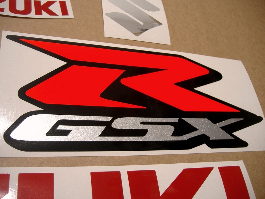 GSXR 750 2016-2017 decals stickers graphics set L6-L7 logo autocollants adesivi 