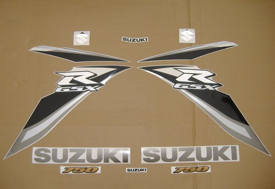 GSX-R 750 2009 full decals stickers graphics kit set k9 autocollants adhesivos
