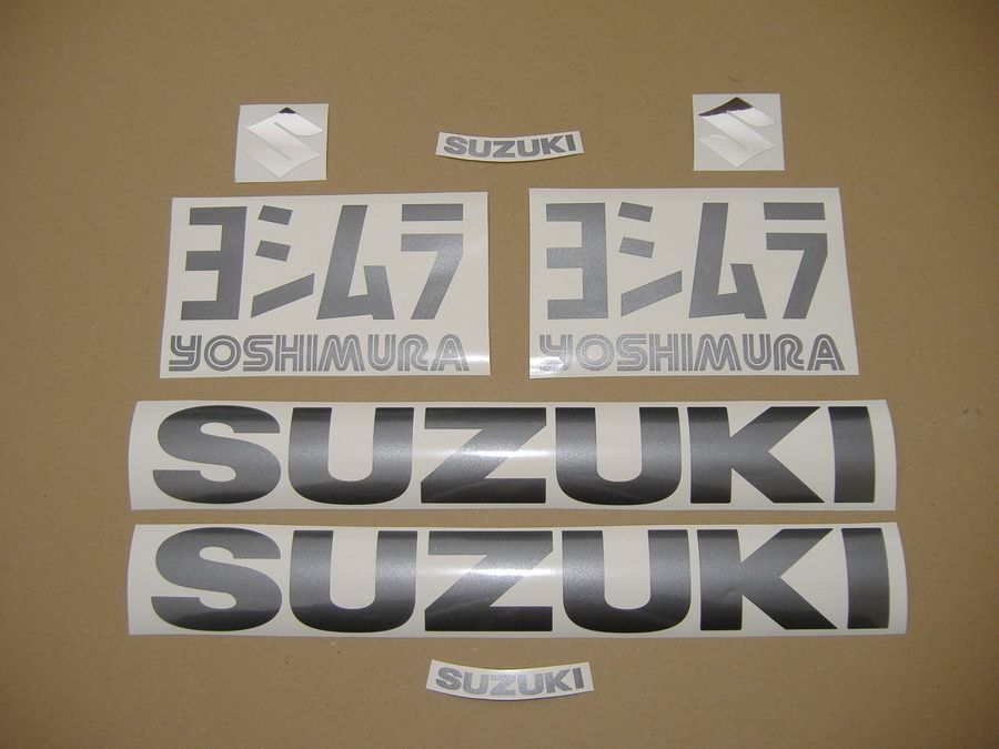 Suzuki GSX-R 600 1000 Yoshimura decals set sheet 35 stickers gsxr l1 Laminated 