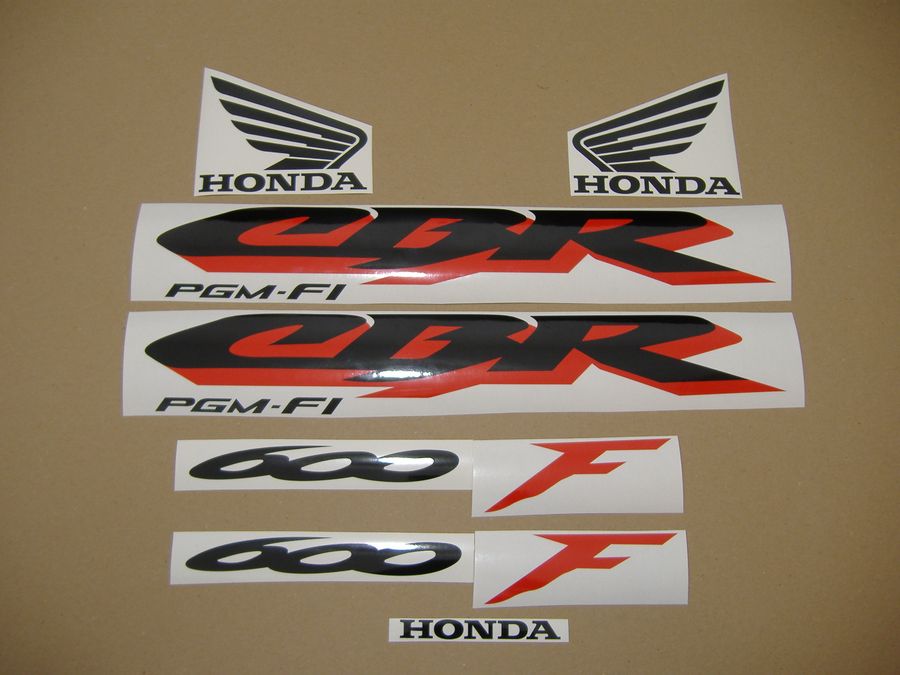 Honda CBR 600 F BJ 1999-10 Kettenschutz Logo silber