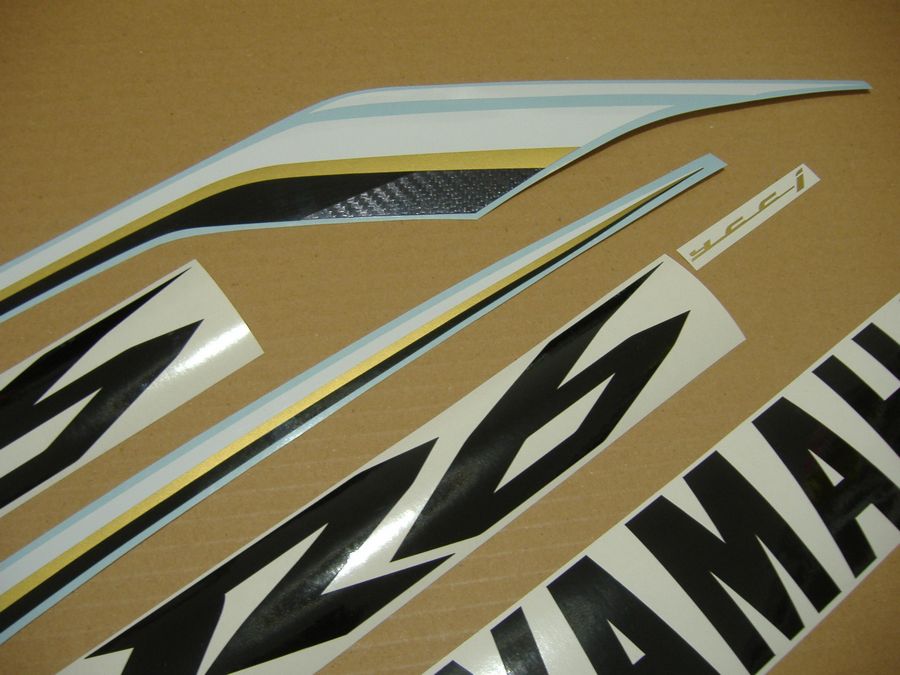 Kit forcellone Yamaha R6 2006 2013 AC adesivi/adhesives/stickers/decal 