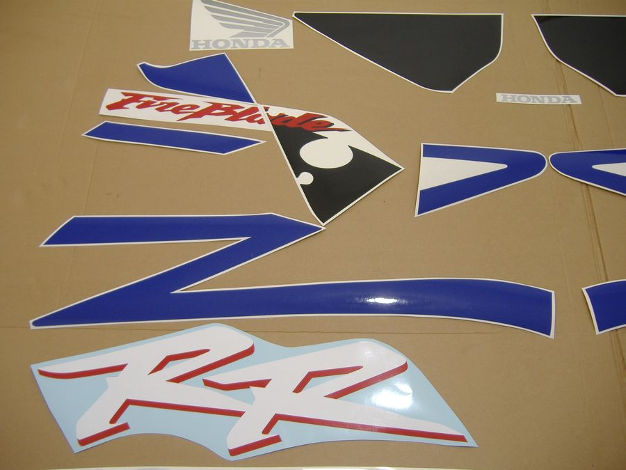cbr 954rr 2003 full decals sticker graphics set kit aufkleber fireblade sc50 03