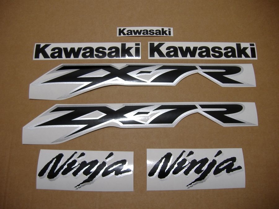 KAWASAKI ZX-7R 2003 - ORANGE VERSION STICKER SET
