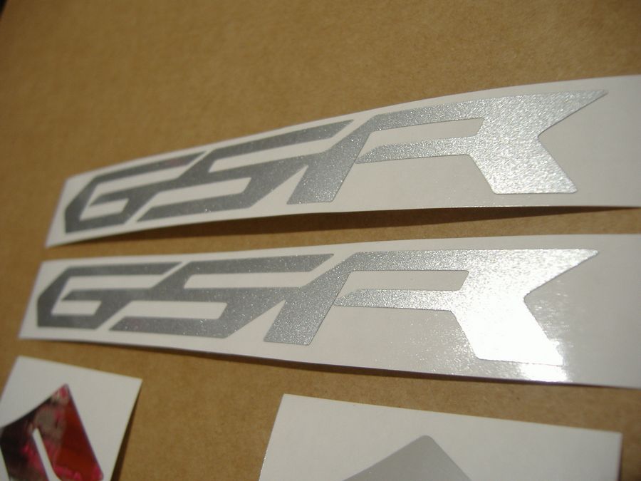 GSR 750 2012 decals stickers graphics kit set logo 2013 GSR750 adhesives labels
