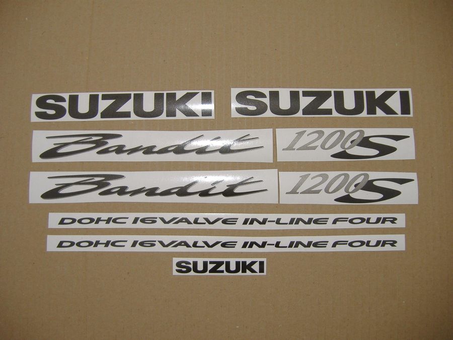 Kit 5 Stickers BANDIT 1200 600 N 96-00 Suzuki 