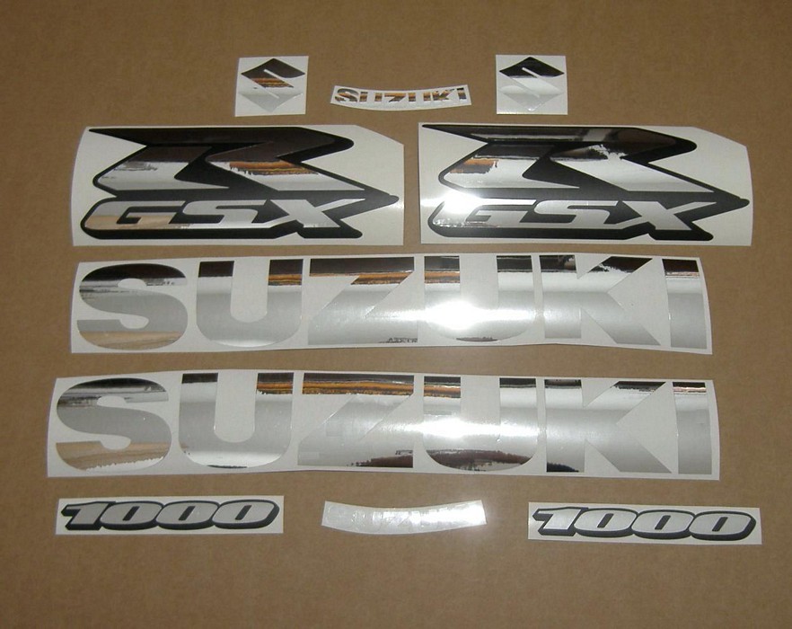 Aufkleber Satz kompatibel mit Suzuki Gsxr 1000 2003 - 2004