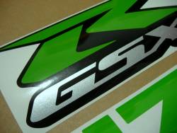 Suzuki GSXR 1000 2006 lime green decals