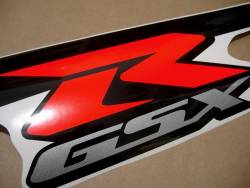 Suzuki GSXR 750 K4 red complete sticker kit