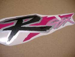 Suzuki GSX-R 750W 94 95 silver pink stickers kit