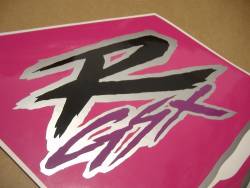 Suzuki GSXR 750W 1994 silver pink graphics set