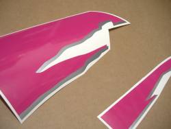 Suzuki gsx-r 750W 1994 silver pink stickers set