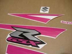 Suzuki GSX-R 600 2004 custom hot pink adhesives