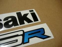 Kawasaki ZX-6R Ninja 2012 2016 stickers set