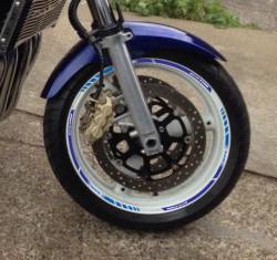 Suzuki GSX 1400 wheel rim decals set