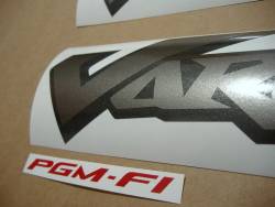 Honda XL1000V 2006 black logo decals set