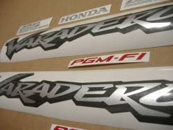 Honda Varadero 2004 black full decals set