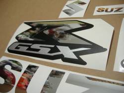 Suzuki GSX-R 600 k5 chrome decals