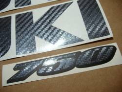 Suzuki GSX-R 750 carbon complete sticker set