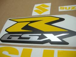 Suzuki GSXR 1000 K6 custom yellow adhesives