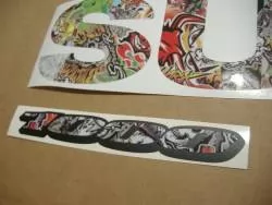 Suzuki GSXR 1000 stickerbomb custom graphics