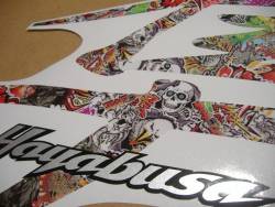 Suzuki GSX-1300R  k1 graffiti custom decals set