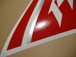 Yamaha YZF-R1 2008 4c8 white logo graphics