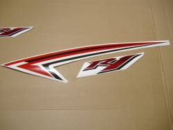 Yamaha YZF R1 2009 14b red US stickers kit