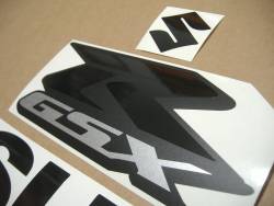 Suzuki Gixxer 1000 stealth black decal set