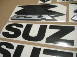 Suzuki Gixxer 600 stealth matte black decals  