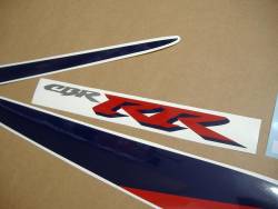 Honda Fireblade 900rr 2000 SC44 red blue decals 