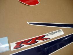 Honda CBR 929RR 2000 SC44 red blue decals 