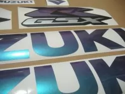 Suzuki GSXR 600 chameleon customized adhesives