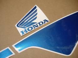 Honda CBR 600RR 2004 pearl blue decals kit