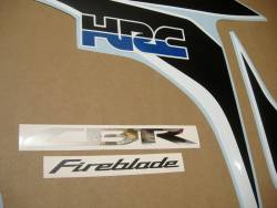 Honda Fireblade 2010-2011 HRC custom decals