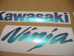 Kawasaki ZX10R Ninja chameleon decal set