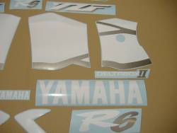 Yamaha YZF-R6 2001 RJ03 5EB blue decals 