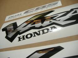 Honda XL1000V 2000 Varadero red decals set