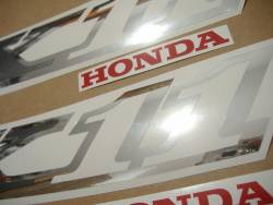 Honda X11 CB1100SF 2000 black stickers kit