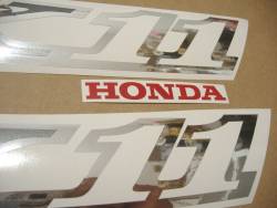 Honda X-Eleven CB1100SF 2001 black stickers kit