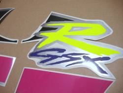 Suzuki GSX-R 1100w 1994 1995 pink black graphics