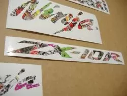 Kawasaki ZX10R 1000 Ninja graffiti stickers kit