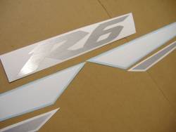 Yamaha R6 2003 RJ05 blue full decals kit