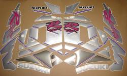 Suzuki GSX-R 750N 1992 black version decals set