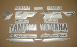 Yamaha YZF 600R 1998 1999 black logo graphics