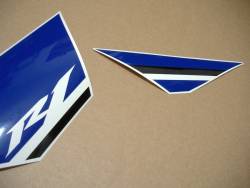 Yamaha R1 2014 14b white blue stickers kit