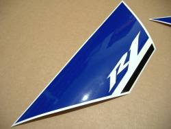 Yamaha R1 2013-2014 14b RN22 white blue decals 