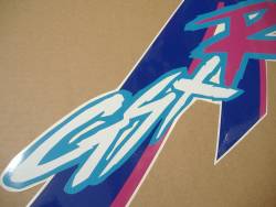 Suzuki GSX-R 750 WN 1992 white blue decals