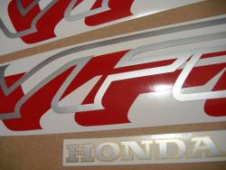 Honda VFR 750 RC36 1997 black reproduction decals